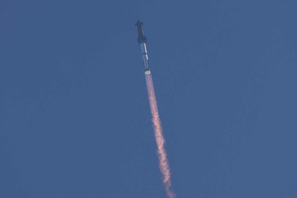 spacex starship volo lancio 6