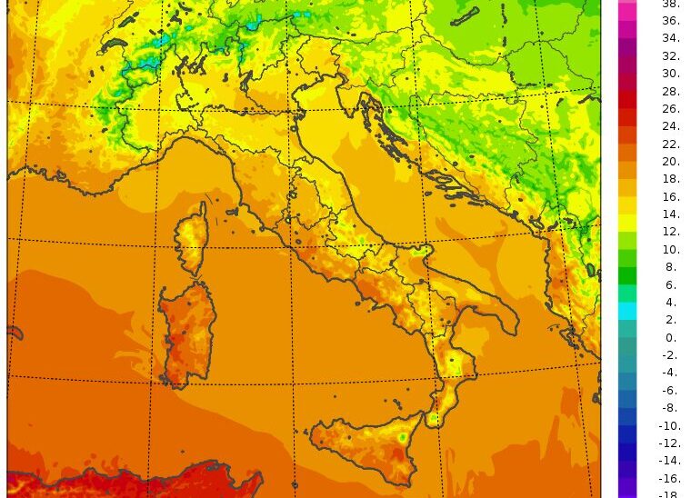 temperature massime 4 novembre