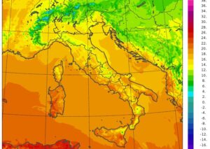 temperature massime 5 novembre