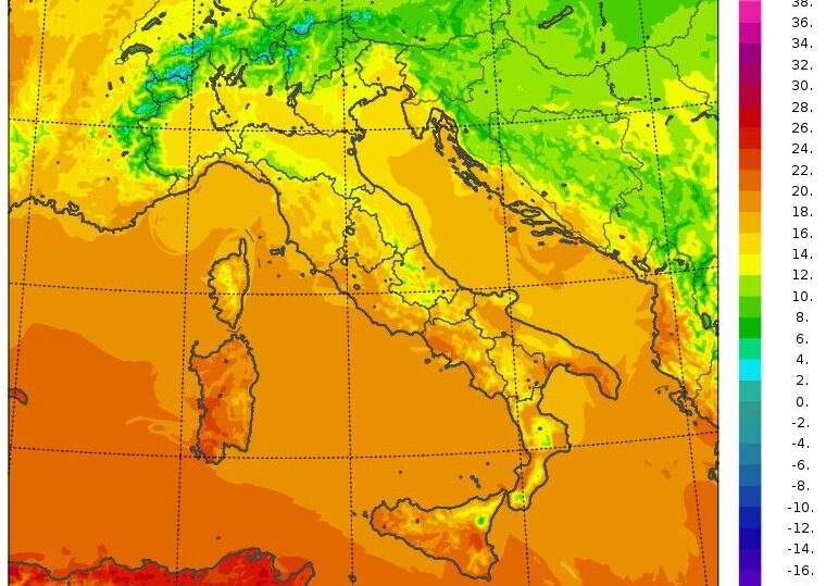 temperature massime 5 novembre