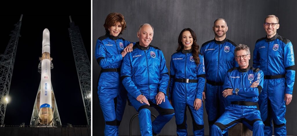 volo blue origin oggi 22 novembre