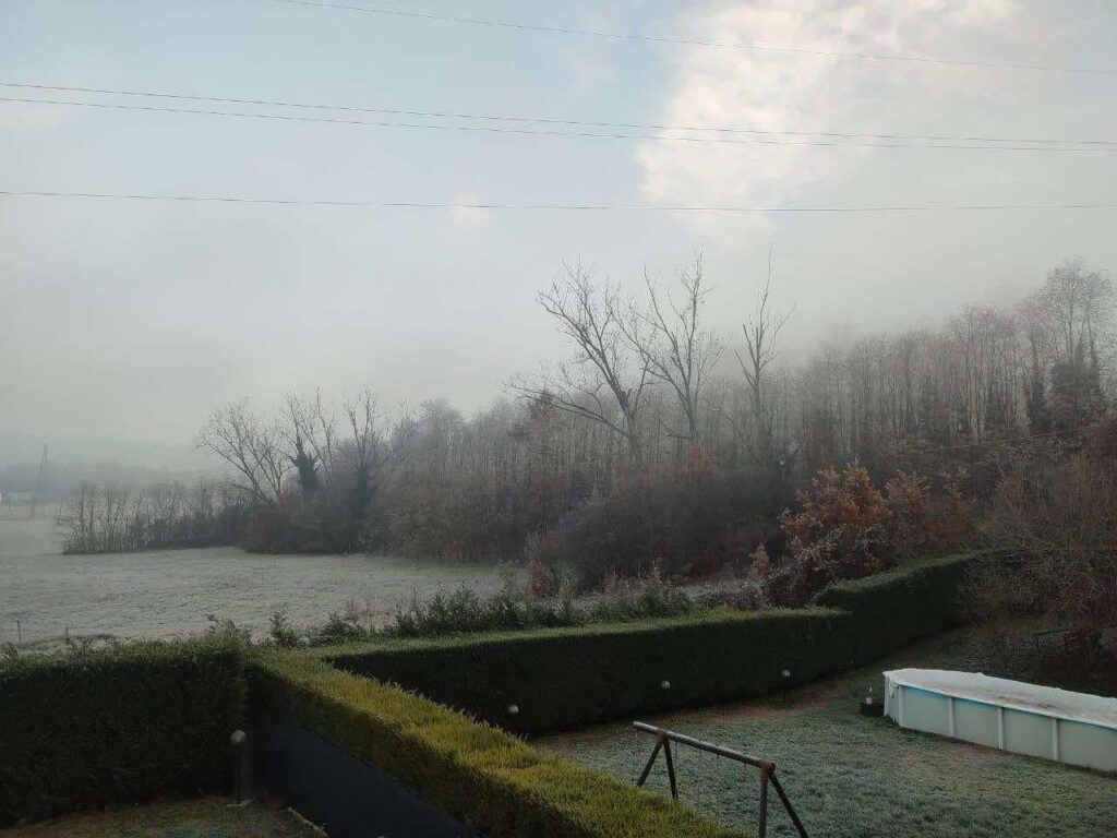 1 dicembre piemonte brina galaverna ghiaccio