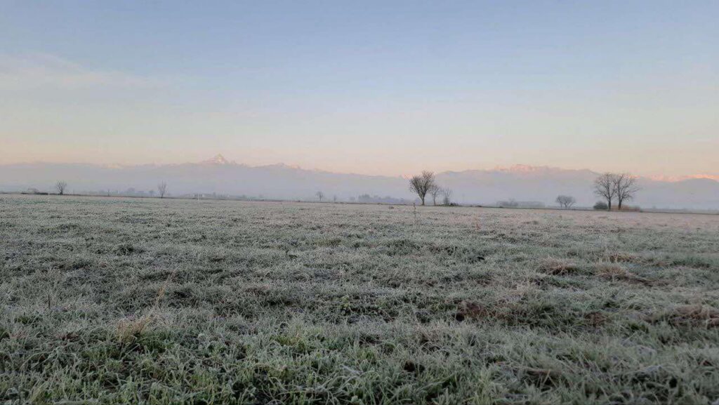 gelo 1 dicembre piemonte brina galaverna ghiaccio