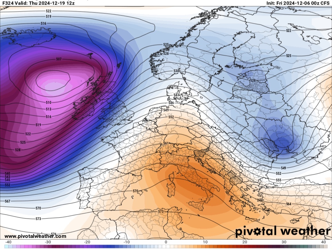 Meteo seconda metà di dicembre