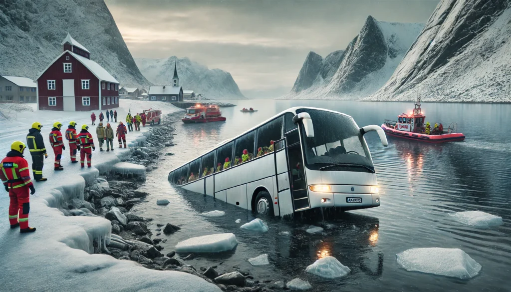 Bus Norvegia mare