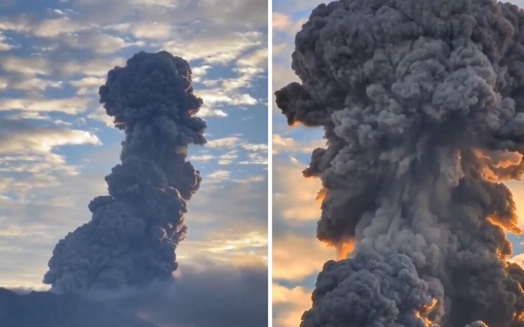 Eruzione vulcano Sakurajima