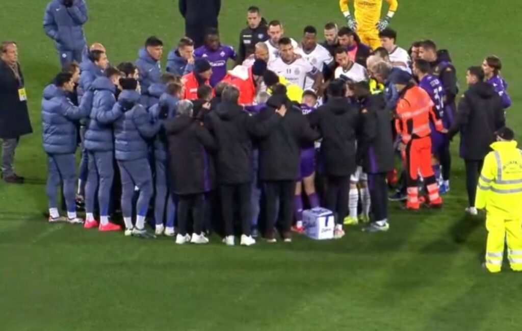 Fiorentina inter interrotta