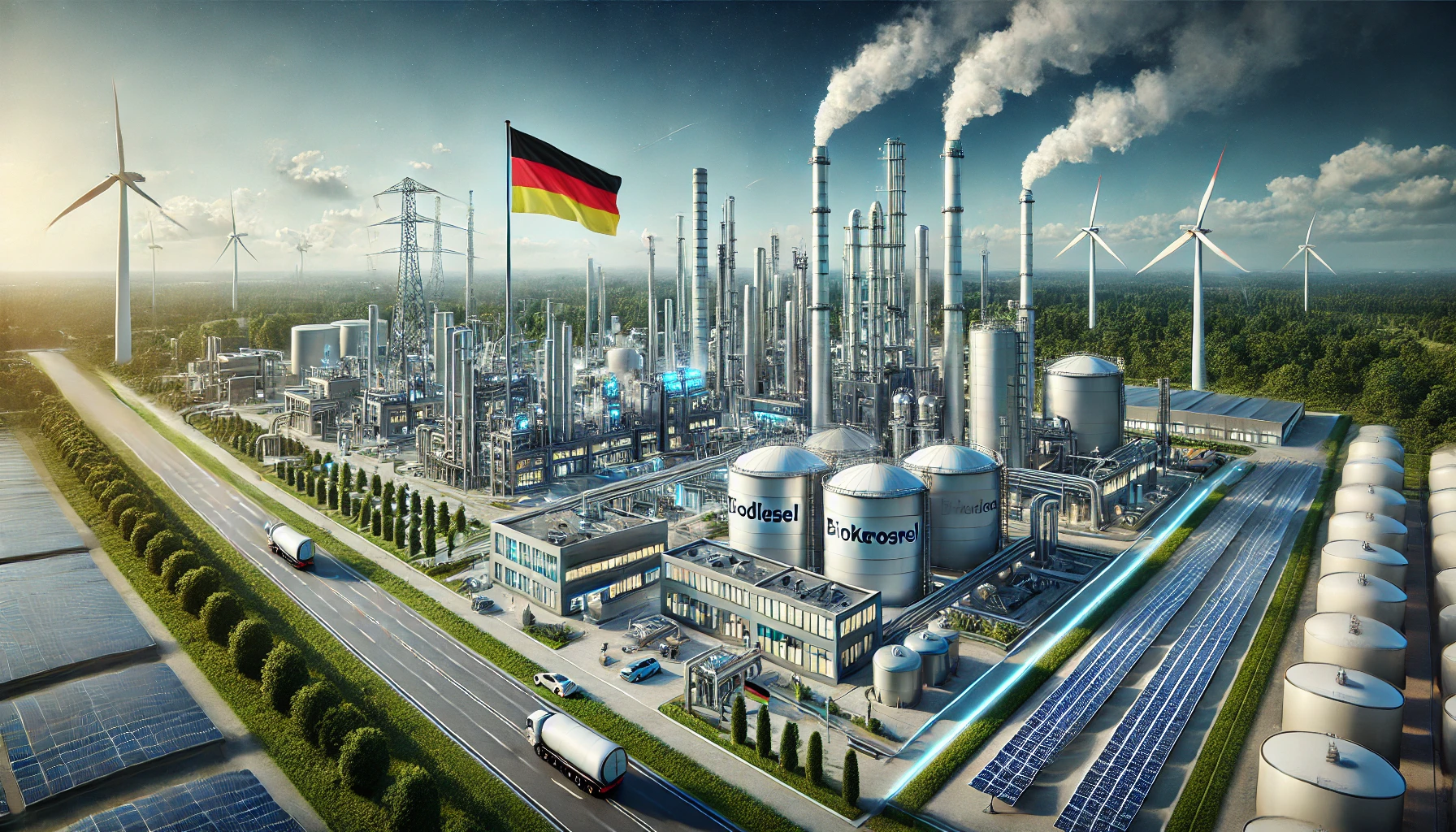 Germania, investimento da 457 milioni per il primo impianto di biodiesel e biokerosene