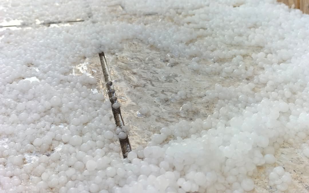 Graupel o neve tonda