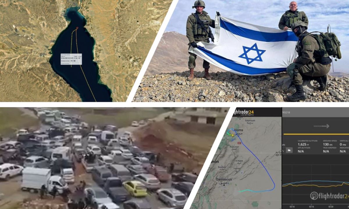 Siria, la guerra è finita: mistero sul volo di Assad scomparso dai radar, Israele riconquista la vetta del monte Hermon | VIDEO