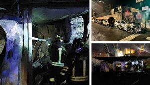 Incendio Villa Borghese