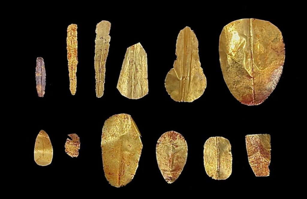 Mummie lingue oro