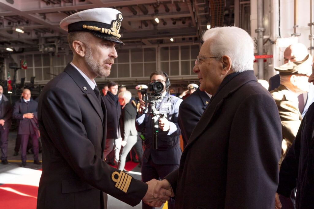 Nave Trieste Mattarella