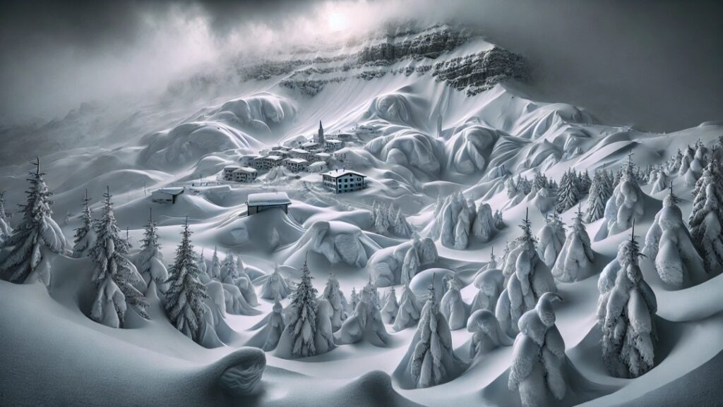 Neve sull'Appennino