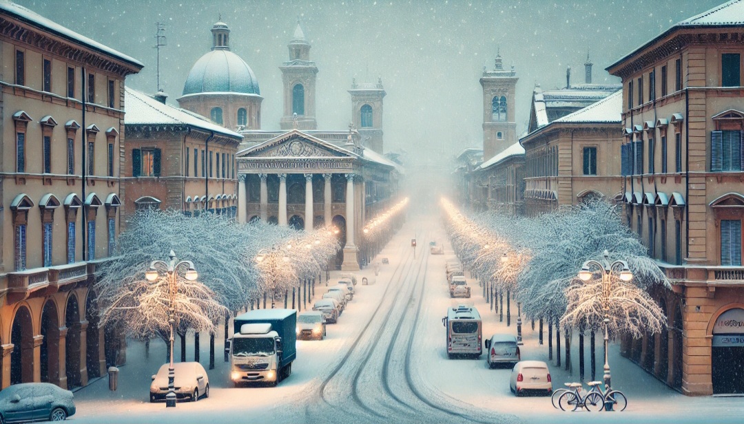 Meteo Emilia Romagna, neve imminente: zone e accumuli previsti