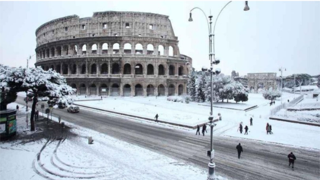 Neve gennaio 1985 Roma