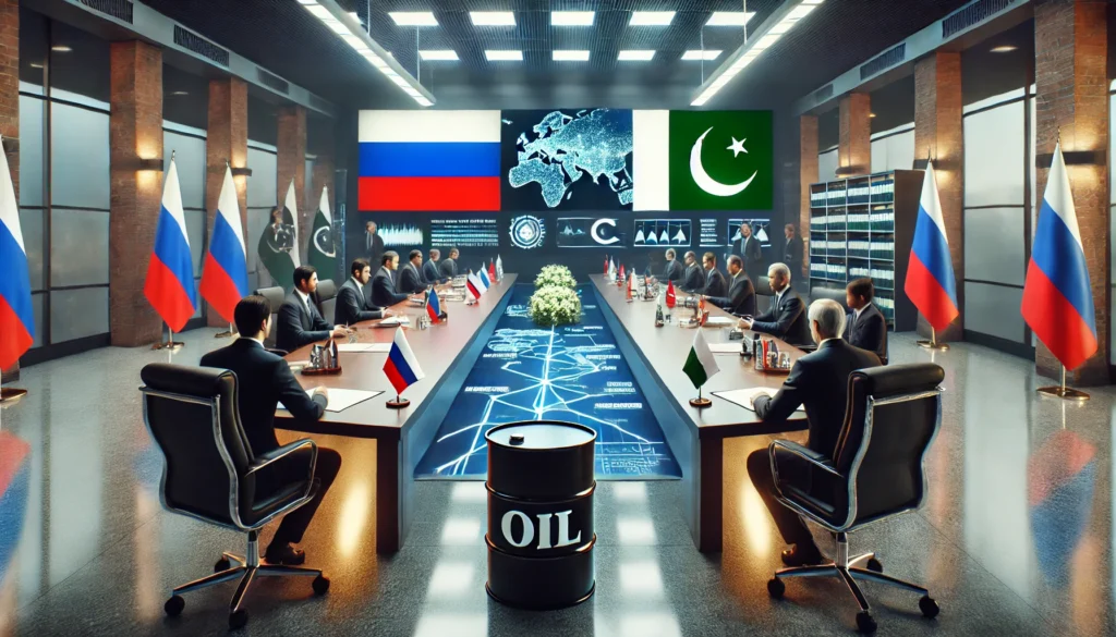Petrolio Russia Pakistan