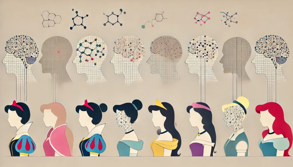 Principesse Disney scienza