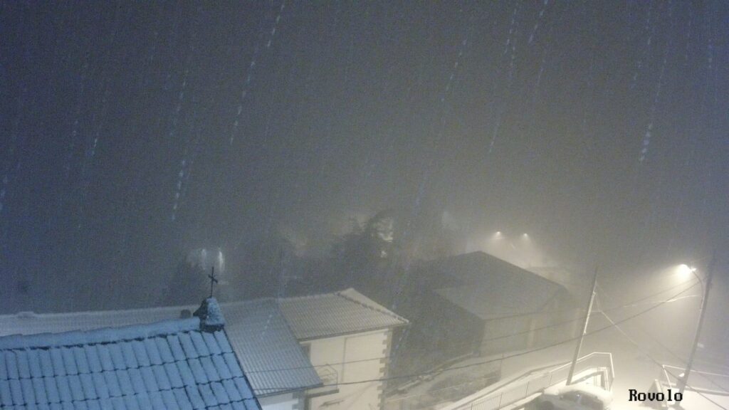 La neve a Rovolo