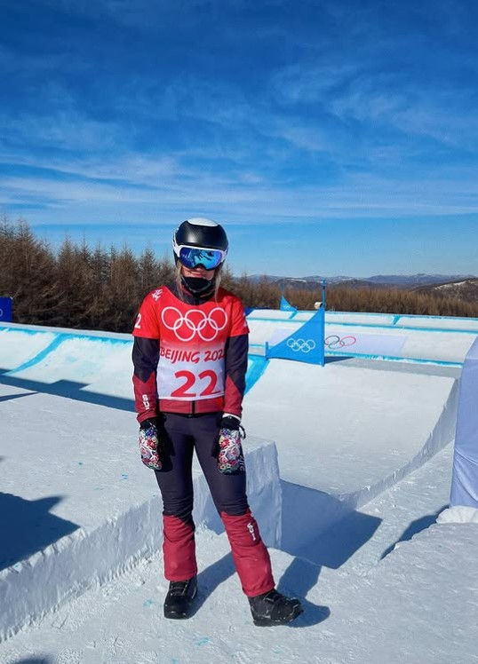 Snowboarder morta