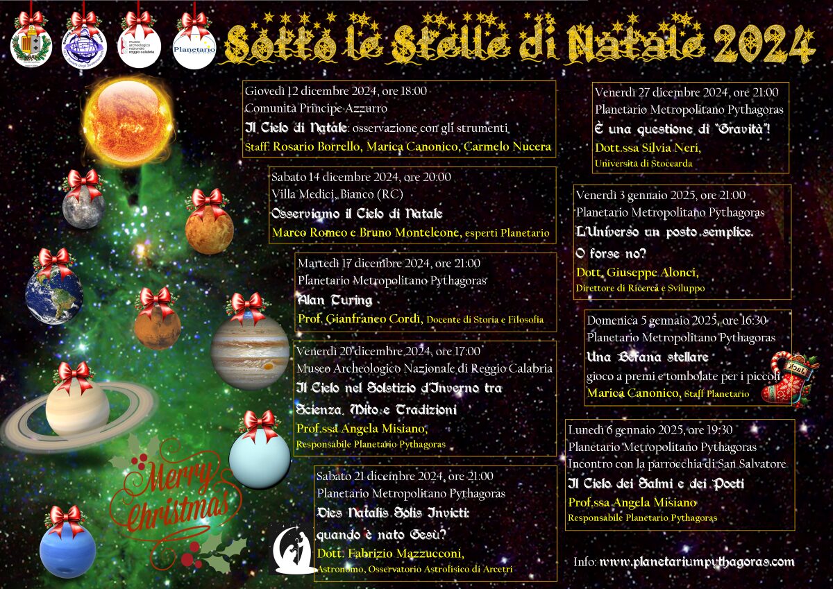 Sotto le stelle di natale 2024
