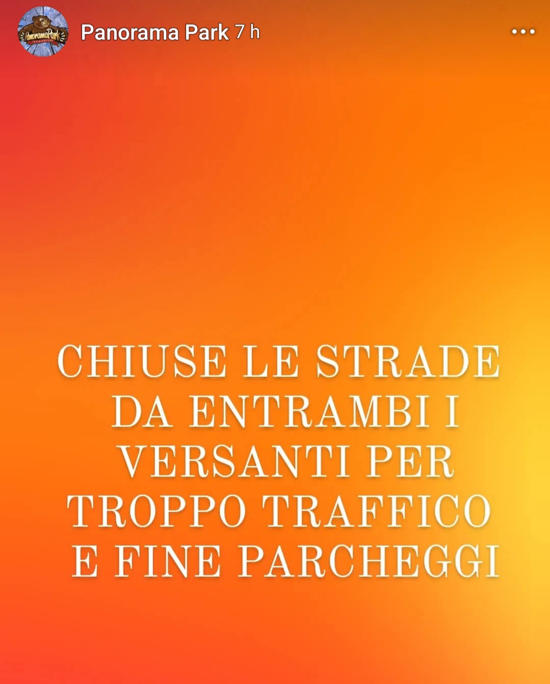 Strade chiuse Passolanciano