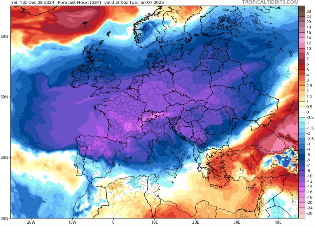 Temperature gelide Epifania