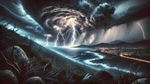 Tempesta fulmini Sardegna