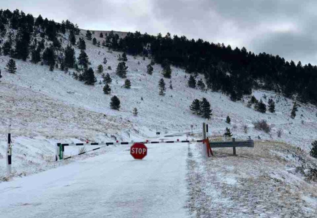 Campo Imperatore strada chiusa