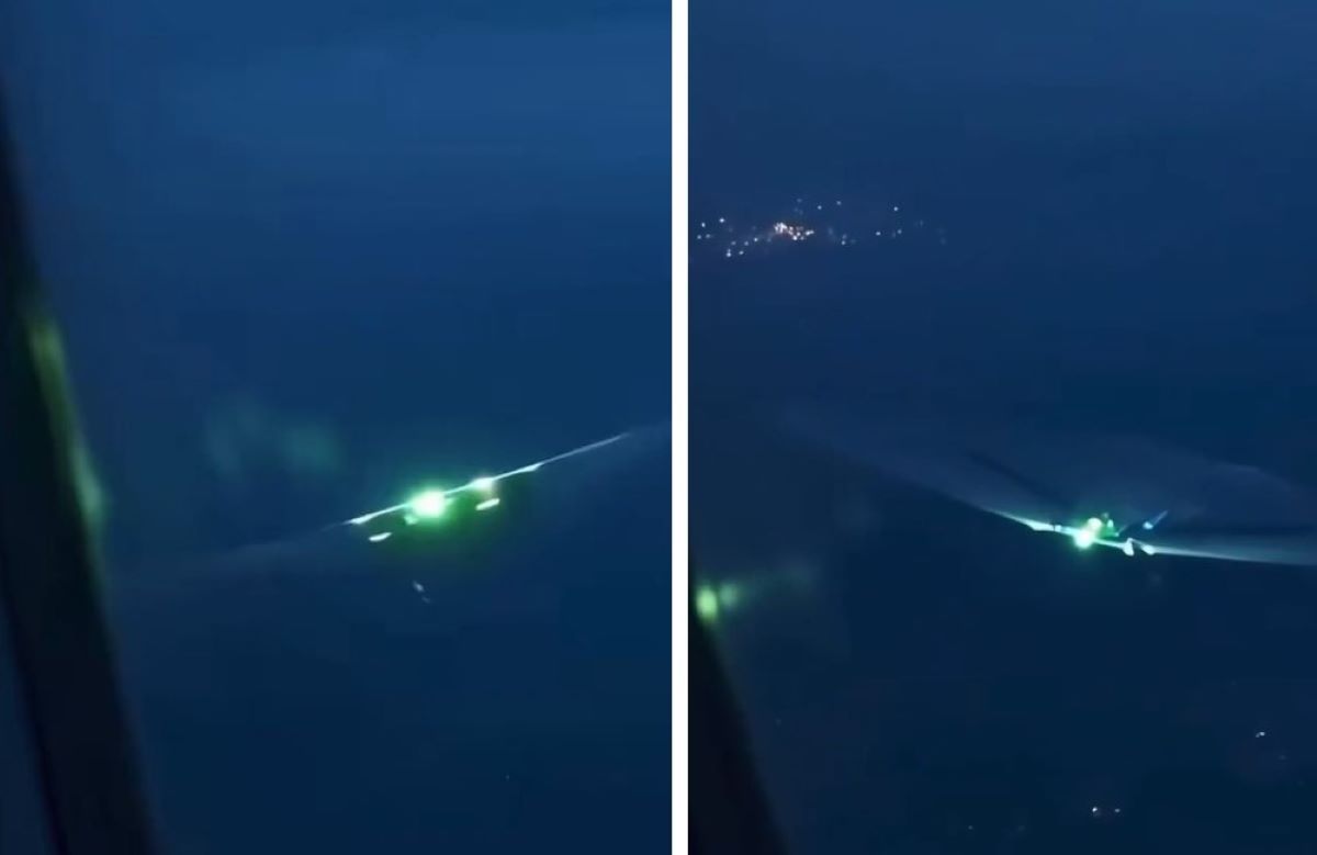 Video di UFO su un volo United Airlines fa il giro dei social: dubbi sull’originalità delle immagini