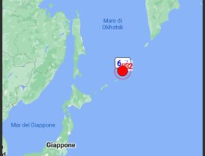 terremoto isole curili