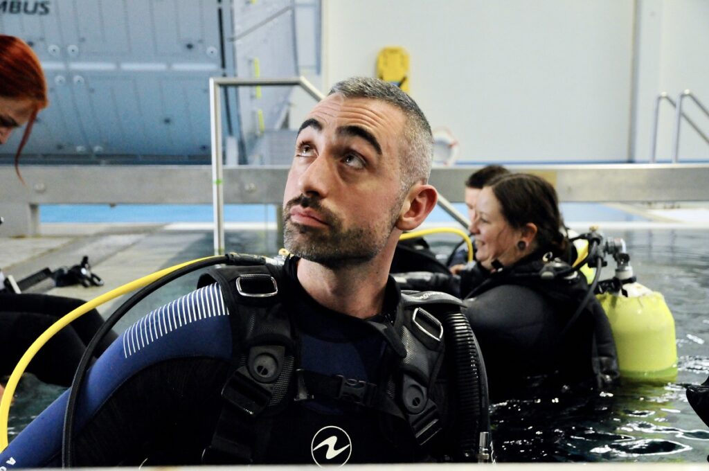 addestramento andrea patassa astronauta esa colonia