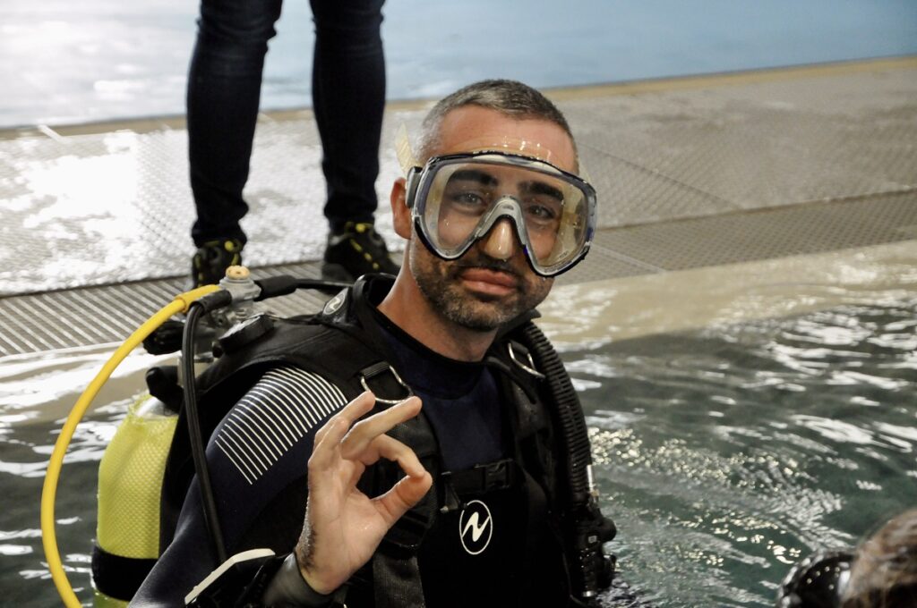 addestramento andrea patassa astronauta esa colonia