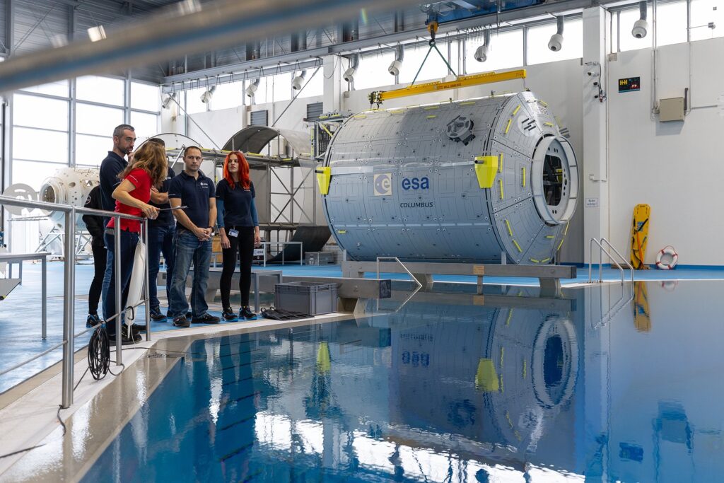 addestramento esa astronata riserva andrea patassa