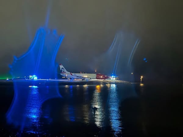 aereo fuori pista norvegia