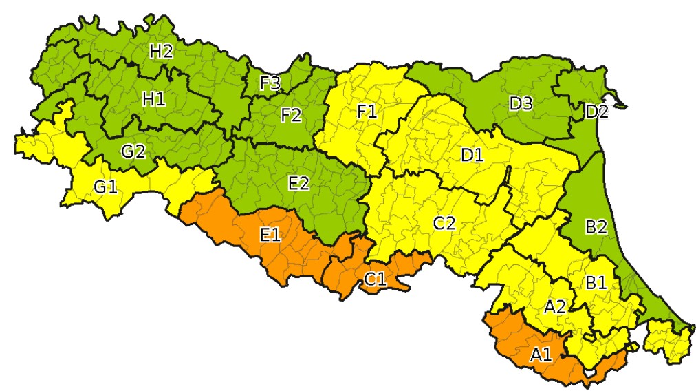 allerta meteo emilia romagna 22 dicembre