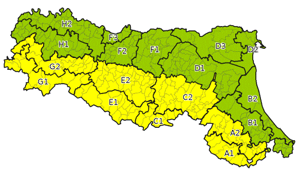 allerta meteo emilia romagna