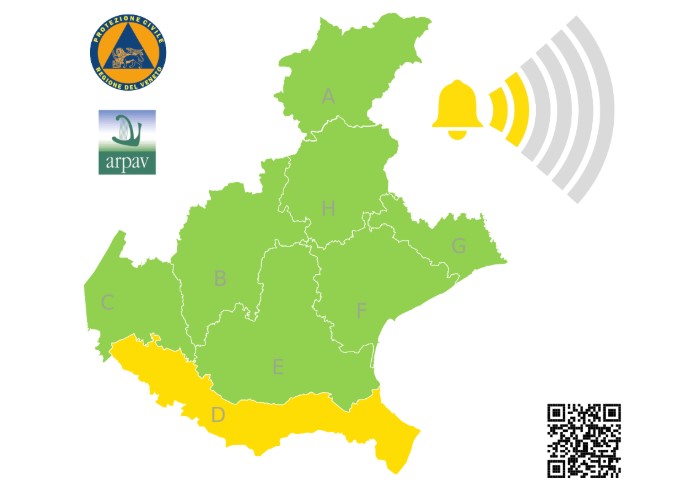 allerta meteo veneto 8 dicembre