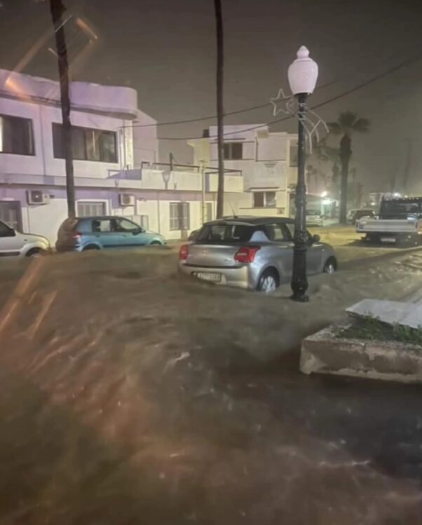 alluvione grecia tempesta rodi