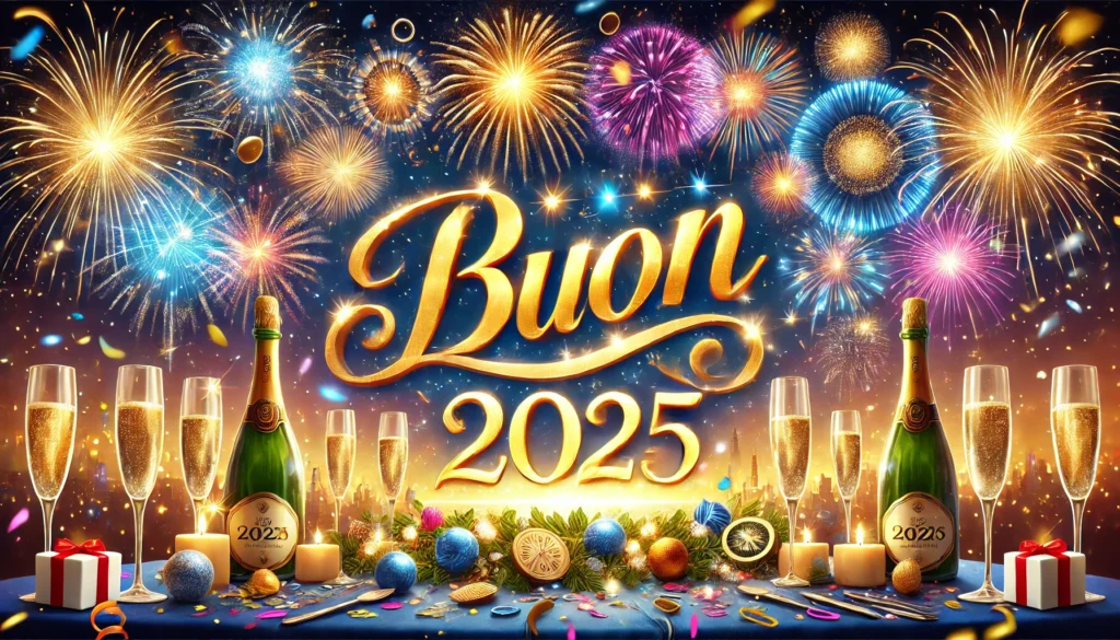 auguri buon anno 2025 capodanno
