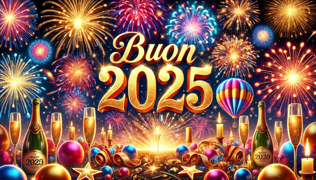 auguri buon anno 2025 capodanno