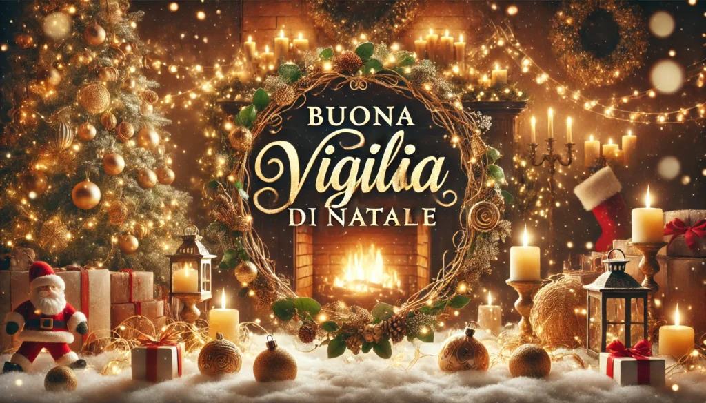 auguri buona vigilia di natale immagini nuove frasi originali