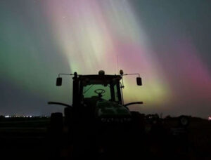 aurora boreale agricoltura