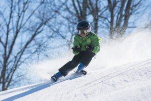 bambini sciare neve