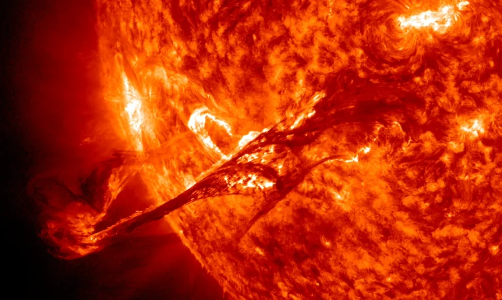 super brillamento solare flare