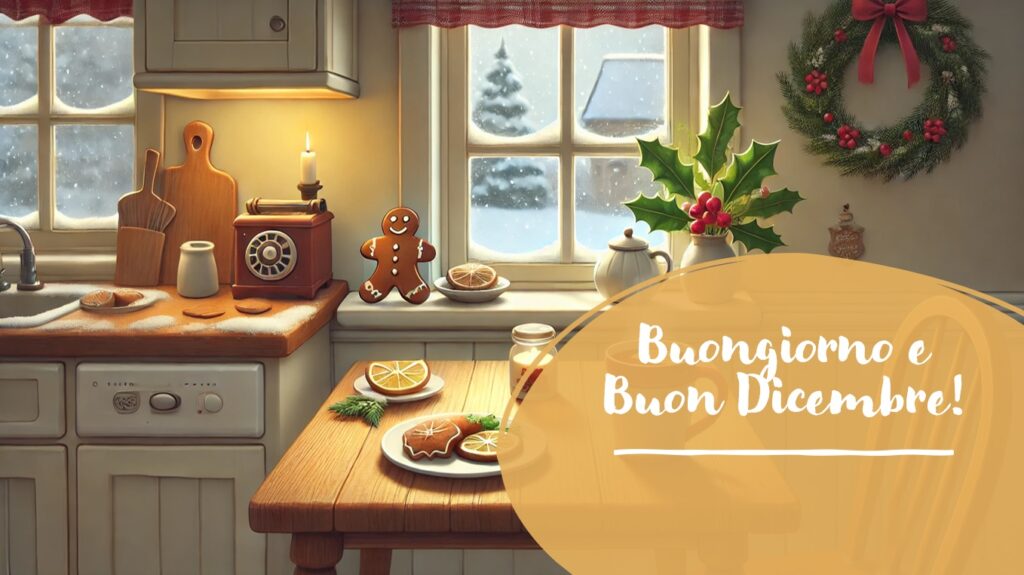 buongiorno buon 1 dicembre 2024