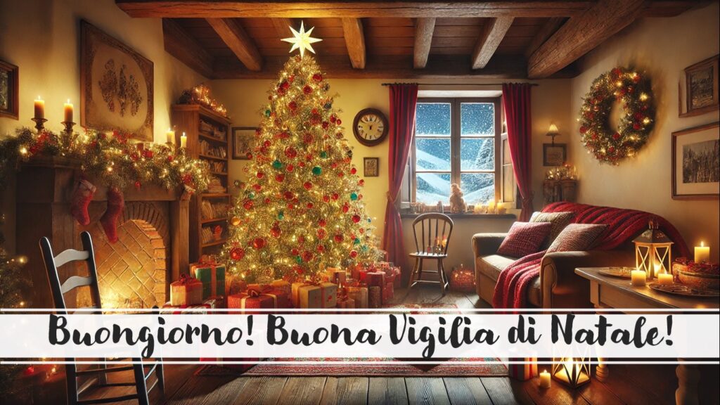 buongiorno buona vigilia di natale 2024 auguri immagini nuove frasi originali auguri