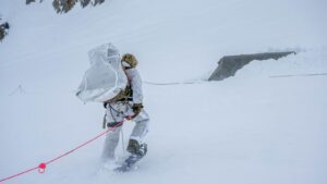 campo alta quota monte bianco