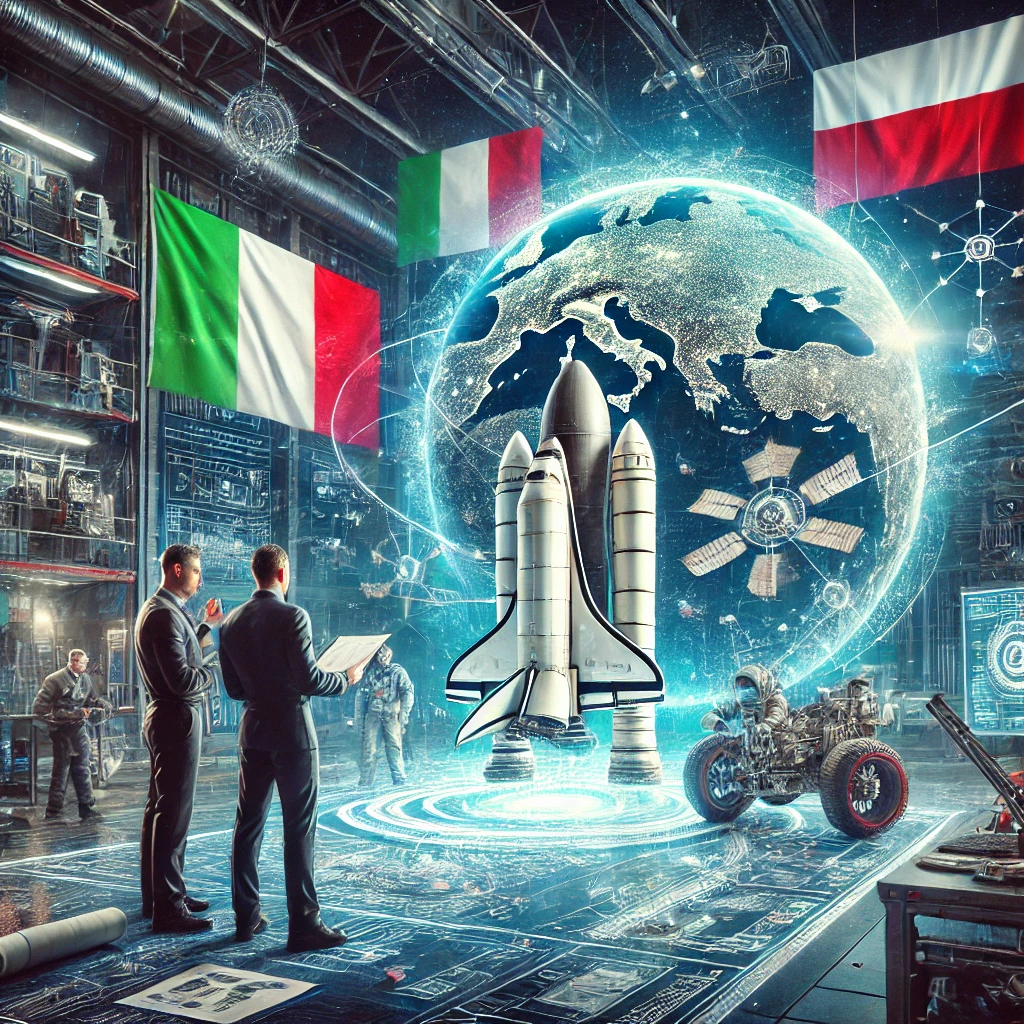collaborazione spazio italia-polonia