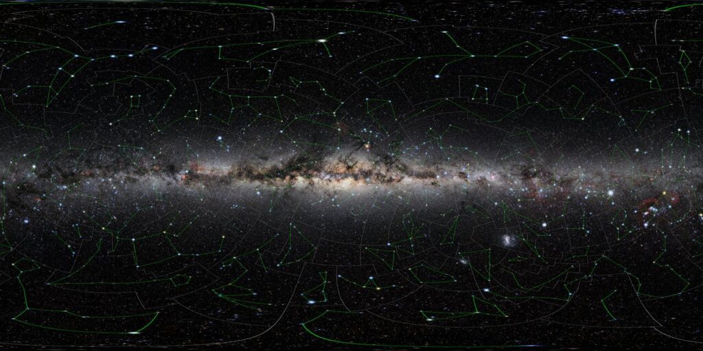 cielo notturno costellazioni